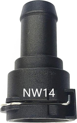 #ad NW14 Coolant Hose Connector Straight Radiator Water Pipe Quick Coupling with St $31.94