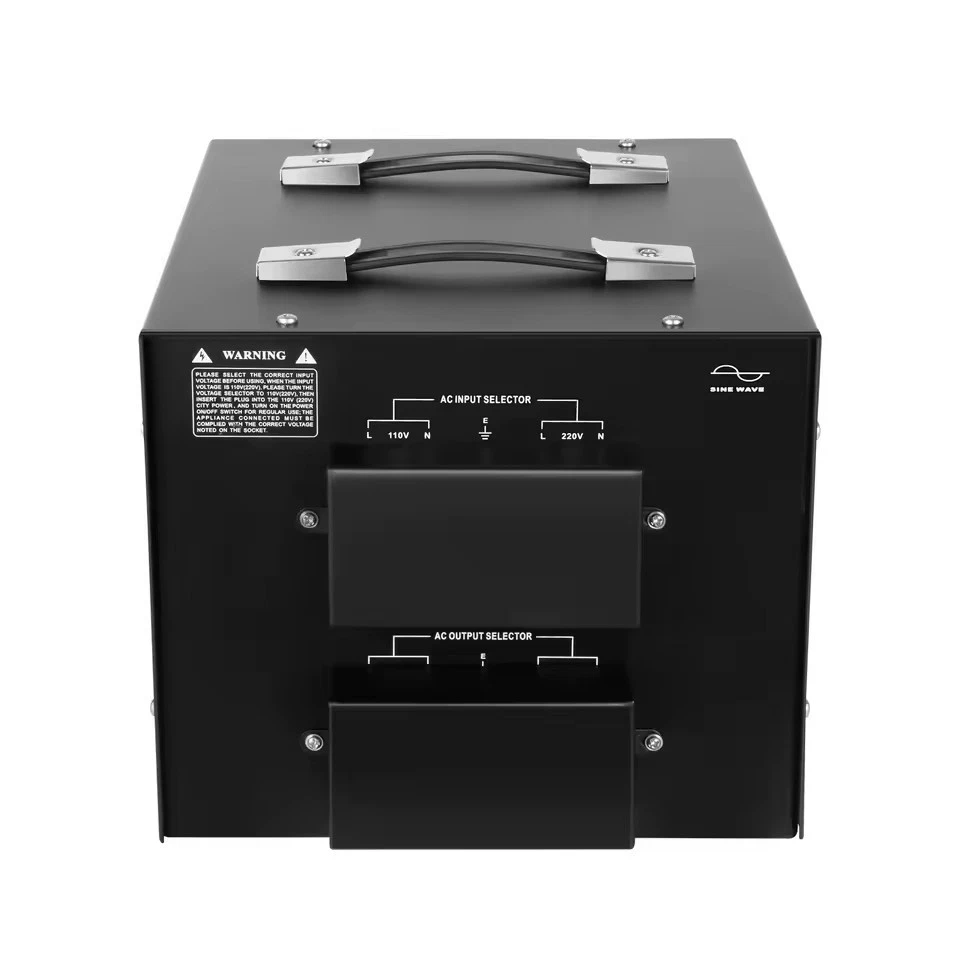 Transformador convertidor de voltaje DT-10000VA 10KVA - 110V/220V Step-Up & Down Foto 2 de 4