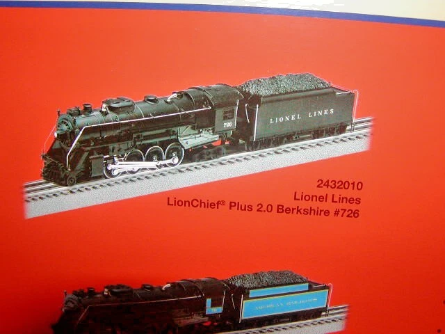 Lionel Lines 2432010 Berkshire 726 Steam Locomotive & Tender LC Plus 2.0 New MIB - Image 3 of 4