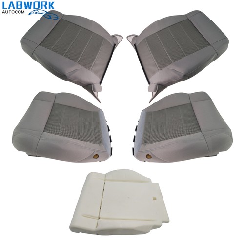 Seat Cover Set Front With Holes Includes Driver Cushion For Jeep Wrangler 07-12 - Picture 3 of 21