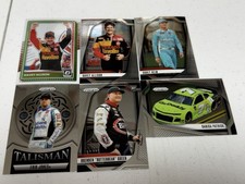 Lot Of 5 Panini Prizm NASCAR Cards - Davey Allison, Danica Patrick, And More