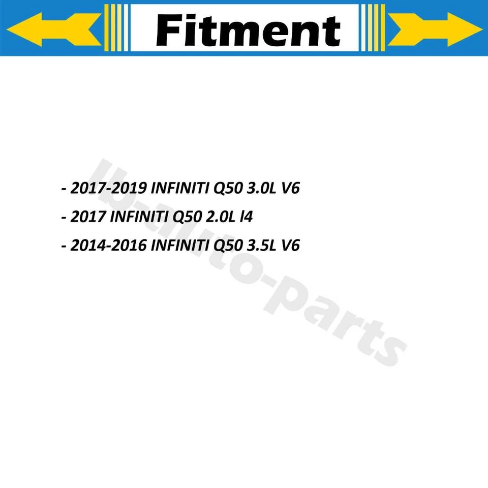 Manguera de freno delantera trasera Infiniti Q50 2017 2,0 L 4x Foto 2 de 4