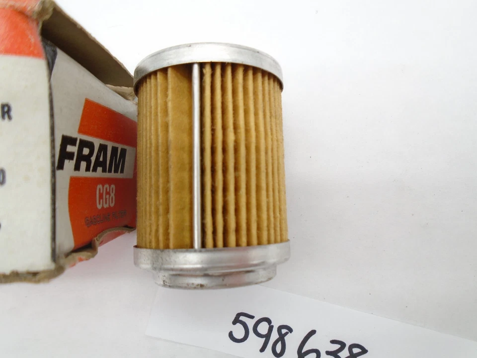 Filtro de combustible NOS FRAM CG8 1962-1968 AMC, Jeep Foto 4 de 4