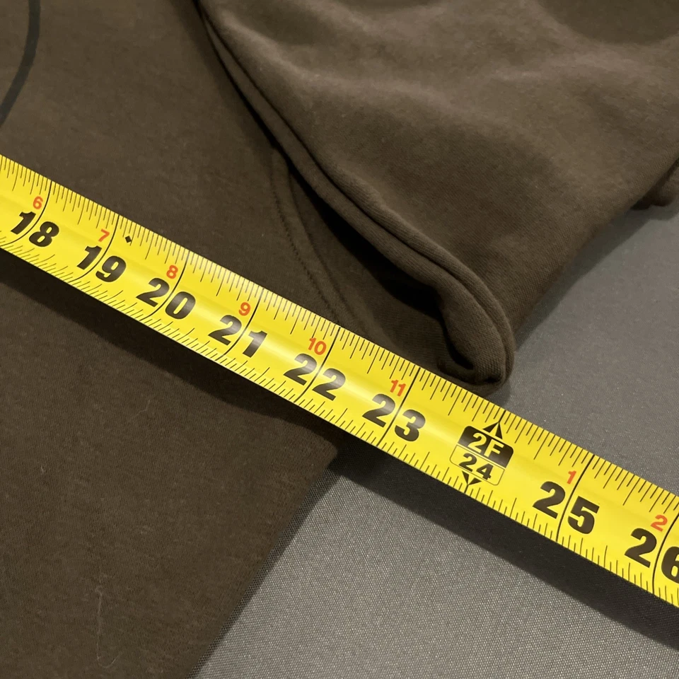 Sudadera con Capucha Banana Republic Verde Oliva Logo Grande Para Hombre Talla Grande Foto 4 de 4