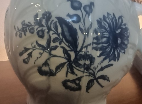 First Period Woriester Porcelain Cabbage Leaf Jug c1770 - Picture 5 of 7