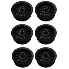 Qty 6: Flat Idler Pulley Fits Toro Replaces 112-3687
