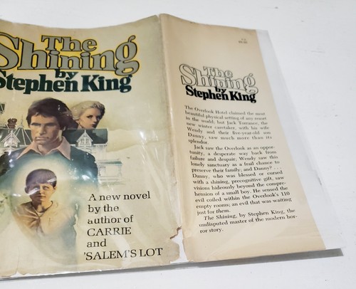 THE SHINING STEPHEN KING 1ST EDITION 1ST PRINT W/$8.95 DJ R49 All Points - Foto 13 di 16