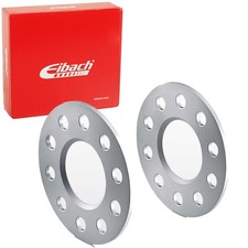 EIBACH PRO-SPACER 10mm SPURVERBREITERUNG SILBER 2x5mm SPURPLATTEN LK:5x112mm