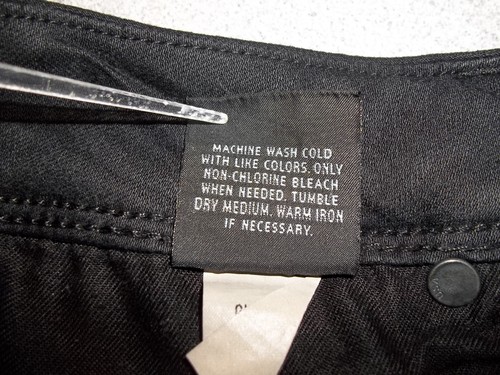 Hudson Women's Jeans Ginny Crop Straight Cuff Jeans Black Stretch Mid Rise Sz 27 - Picture 9 of 12