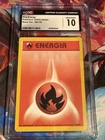 Fire Energy 98/102 - CGC Gem Mint 10 - Base Set - Pokemon TCG 2000 (Italian)