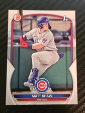 2023 Bowman Draft - #BD-33 Matt Shaw (RC) Chicago Cubs 