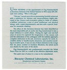 3 '57 FDCs, Dag Hammarskjold UN Secretary General SC#1203 — photo 3