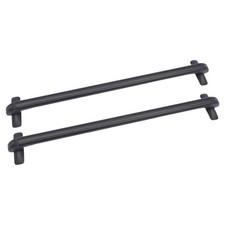 Universal Roof Cross Bars 165 Lbs Lockable Aluminum Anti-theft No-drill Black
