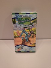 DRAGON TALES: YOU CAN DO IT ANIMATED VHS VIDEO, 3 FUN-FILLED ADVENTURE EPISODES