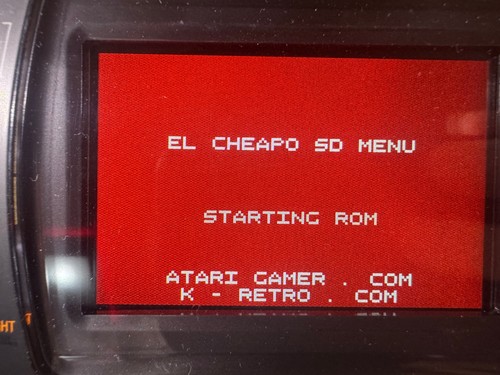 READ INFO - Atari Linx 2 Konsole mit IPS-Display + SD CART ElCheapoSD - Picture 3 of 23