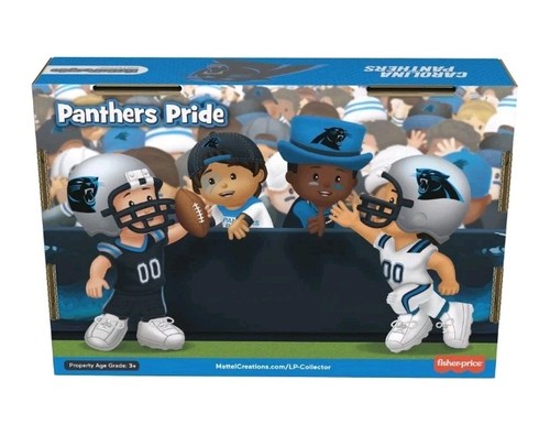 Carolina Panthers Fisher Price Little People Collector Limited NFL In Stock NIB - Picture 2 of 3