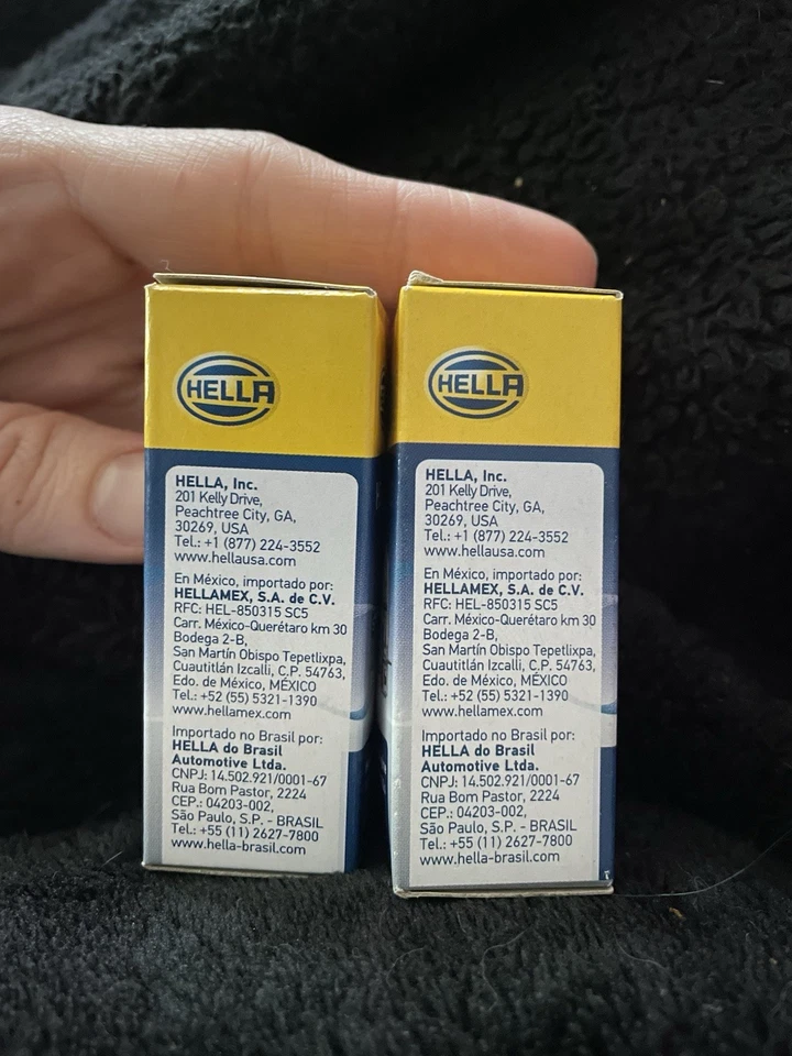 Par de bombillas halógenas estándar Hella H3 - NUEVO EN CAJA Foto 3 de 4