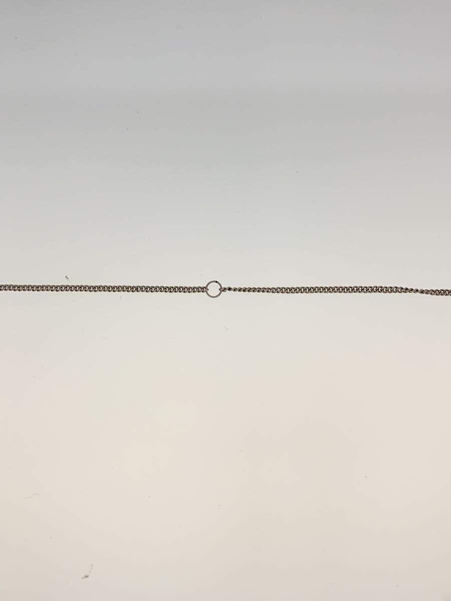 PRADA Necklace Silver Pendant for Men Authentic H:0.39” W