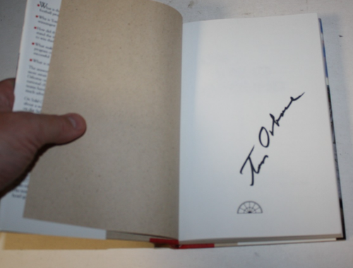 Tom Osborne Signed On Solid Ground 1996 Hardcover - Imagen 3 de 3