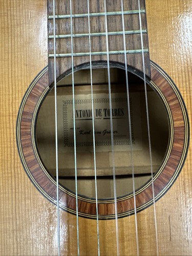 Echte Rare 1950's Vintage Karl Von Gruner Antonio De Torres Classical Guitar 🤩 - Bild 6 von 24