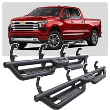Drop Running Boards for 2019-2026 Chevy Silverado/Sierra 1500 Crew Cab Step Bars