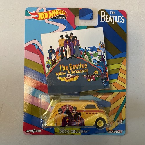 Hot Wheels The Beatles Premium Pop Culture Set 2019 nuevo envío gratuito - Imagen 4 de 11