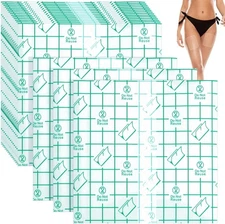 Lothee 40 Pcs Thigh Lift Tape Cellulite 3.94 x Inch, Straight Edge 