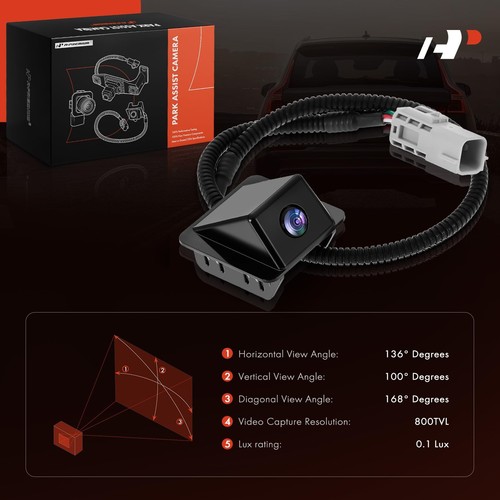 A-Premium Park Assist Camera Rear View Backup Reverse Camera Compatible with ... - Picture 2 of 9