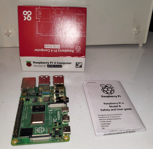 Authentic Raspberry Pi 4 Model B with 8Mb of Ram