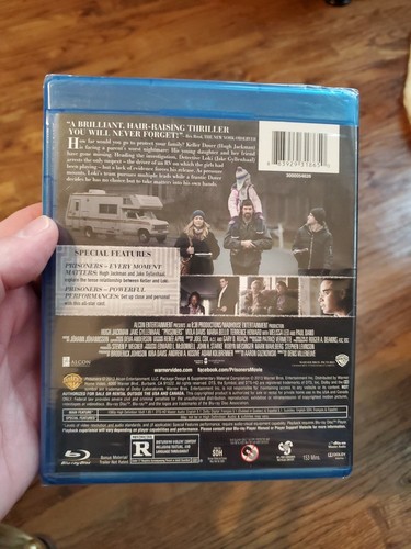 Prisoners (Blu-ray, 2013) DVD Hugh Jackman Jake Gyllenhaal. BRANDNEU - VERSIEGELT - Bild 2 von 6