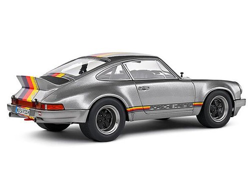 SOLIDO 1973 PORSCHE 911 RSR KREMER 1/18 DIECAST MODEL CAR SILVER S1801120 - Picture 2 of 6