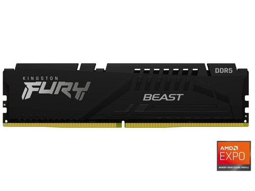 Kingston FURY Beast 64 GB 288-Pin PC RAM DDR5 5600 (PC5 44800) Memory (Desktop M - Picture 2 of 2