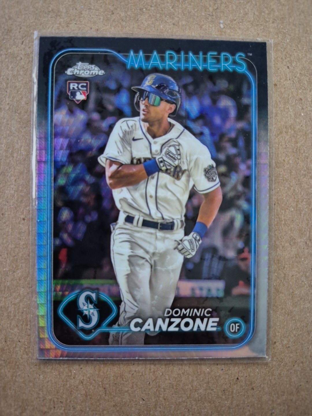 2024 Topps Chrome - Dominic Canzone #133 Prism Refractor (RC)