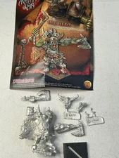 Warhammer Avatars of War METAL Orc Hero Warlord Orruk Warclans COMPLETE