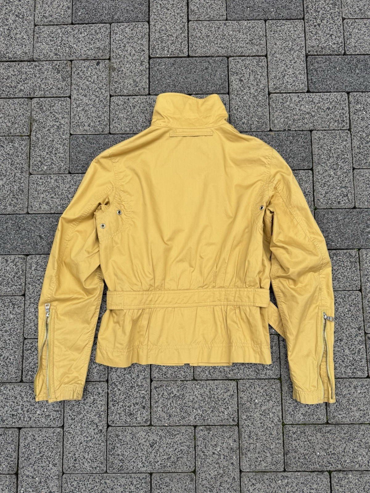 Prada Leather Jacket Shearling Leather Biker Jack… - image 14