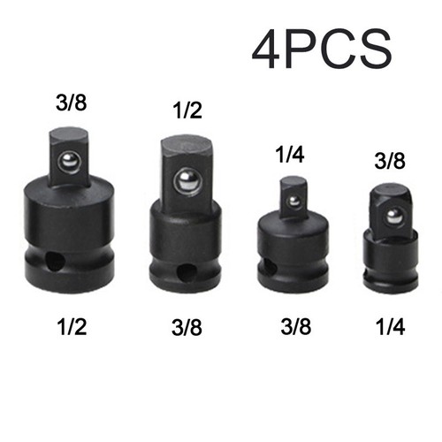 3/8 To 1/4 1/2 Inch Drive Ratchet Converter Socket Reducer Adapter Black Small - Picture 13 of 20