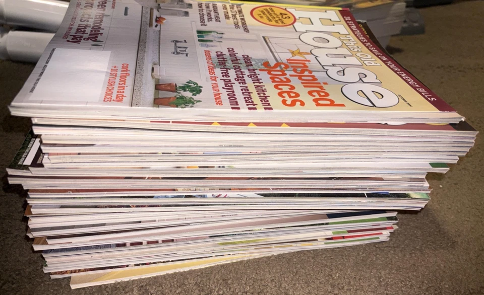 Lot of 31 Issues of This Old House Magazine 10/2006 - 2/2010 Missing Some Months - Image 4 of 4