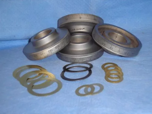 BRIDGEPORT MILL PART, milling machine DIAL SET M1231 2060083 M1169 SHIMS NEW!