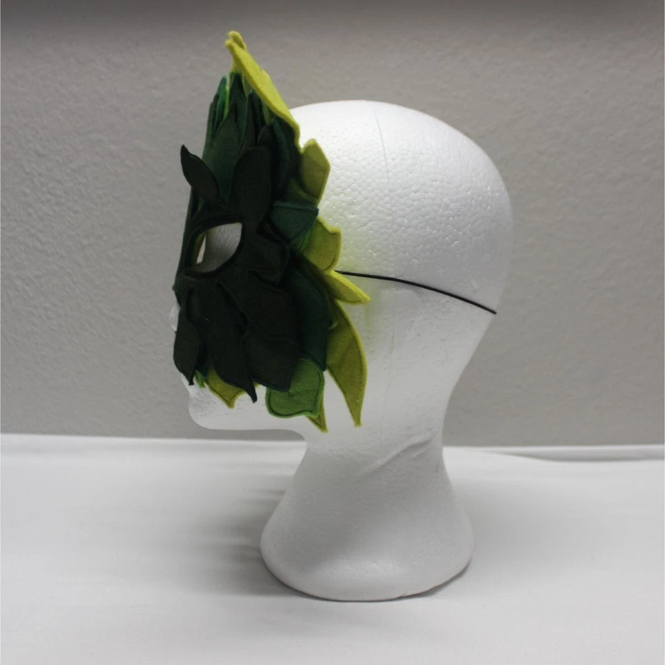 Vintage Mask Hysteria by Maureen Culligan felt carnival festival masquerade mask - Image 3 of 4