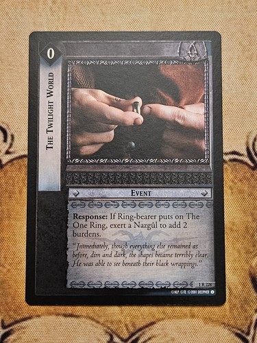 Herr der Ringe LOTR TCG Fellowship Of The Ring Rares *Wählen Sie Ihre Karte* - Bild 88 von 122