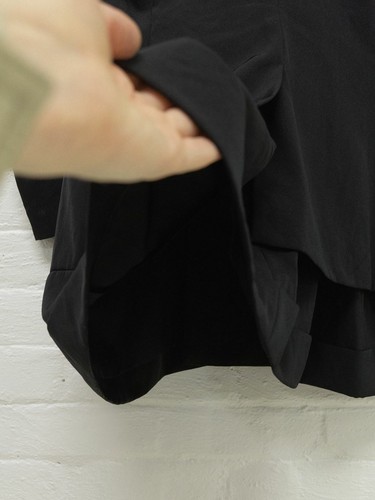 Comme des Garcons 1995 black polyester layered double breasted blazer - womens M - Picture 5 of 12