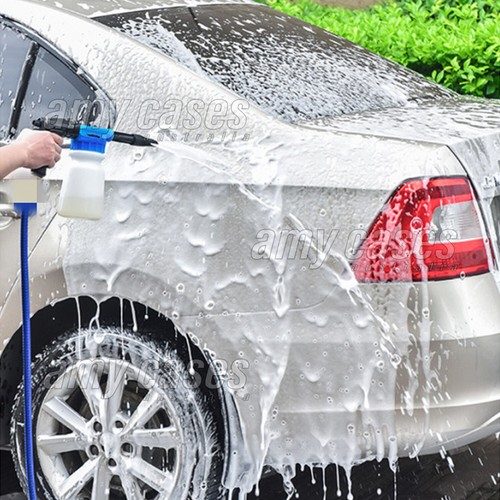 900ML Car Wash Foam Gun Water Soap Sprayer Hose Pipe Lance Pressure Cleaning MEL - Picture 2 of 12