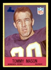 1967 Philadelphia Football #104 Tommy Mason GD *e2