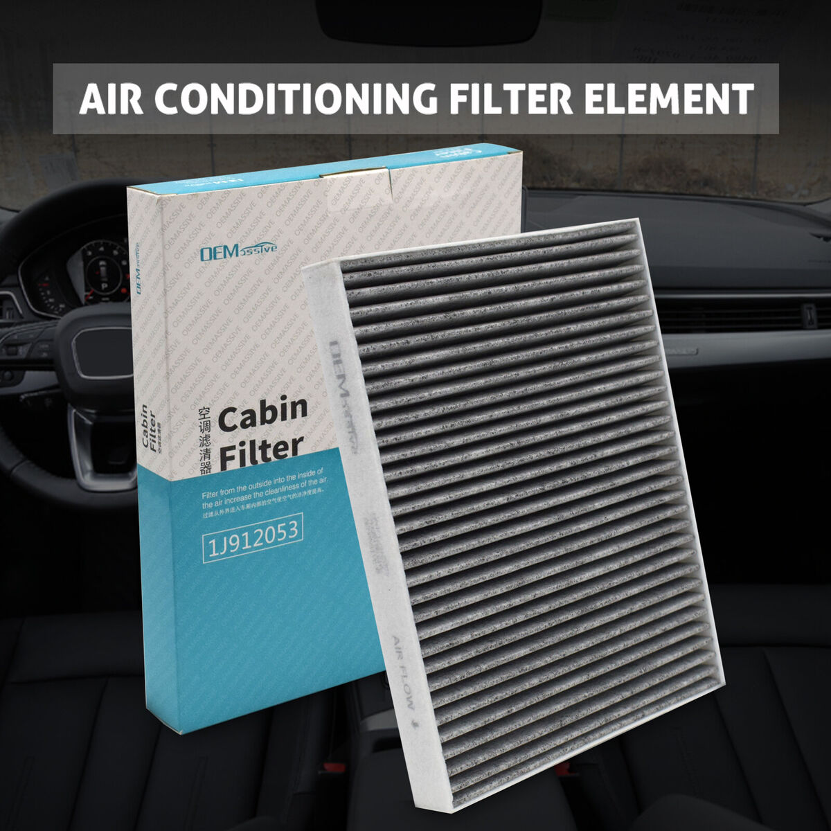 7H0819631A Cabin Air Filter For Audi Q7 2007-2015 Volkswagen
