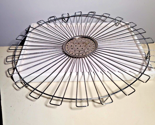 Holland Tomado-12.5" Diameter Round Cooling Rack-Cake Rack--Bakery Rack-Vintage - Picture 2 of 6