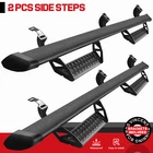 Drop Running Boards For 2005-2023 Toyota Tacoma Double Cab BLK Side Step BCTA