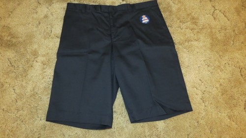 Dickies Girl's Jr Bermuda Shorts Stretch Fabric KR714DN Size 19 Navy 40x13 - Picture 2 of 8
