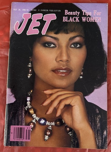 1981 July 30 JET Magazine, Beauty Tips for Black Women, Excellent Condition. - 第 1/4 張圖片