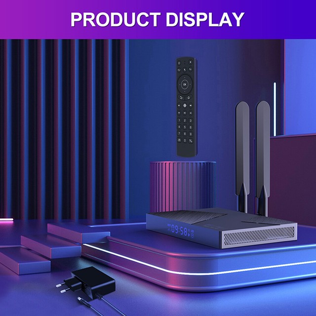 H96 MAX V58 Android TV Set Top Box 3D Video Formats for Home Entertainment H96 MAX V58 Android TV Set Top Box 3D Video Formats for Home Entertainment