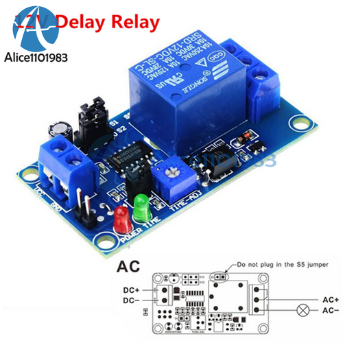 DC 12V Delay Relay Delay Turn on/Delay Turn off Timer Timing Switch Module - Picture 3 of 9